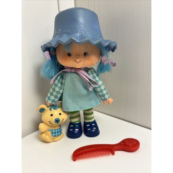 Kenner Other - Vintage 80s Blueberry Muffin Strawberry Shortcake Doll  Cheesecake KENNER w/comb